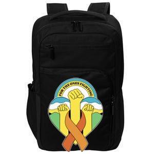 Leukemia Awareness For The Ones Fighting Impact Tech Backpack