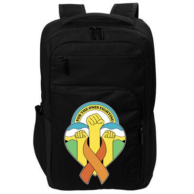 Leukemia Awareness For The Ones Fighting Impact Tech Backpack