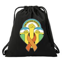 Leukemia Awareness For The Ones Fighting Drawstring Bag