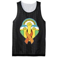 Leukemia Awareness For The Ones Fighting Mesh Reversible Basketball Jersey Tank