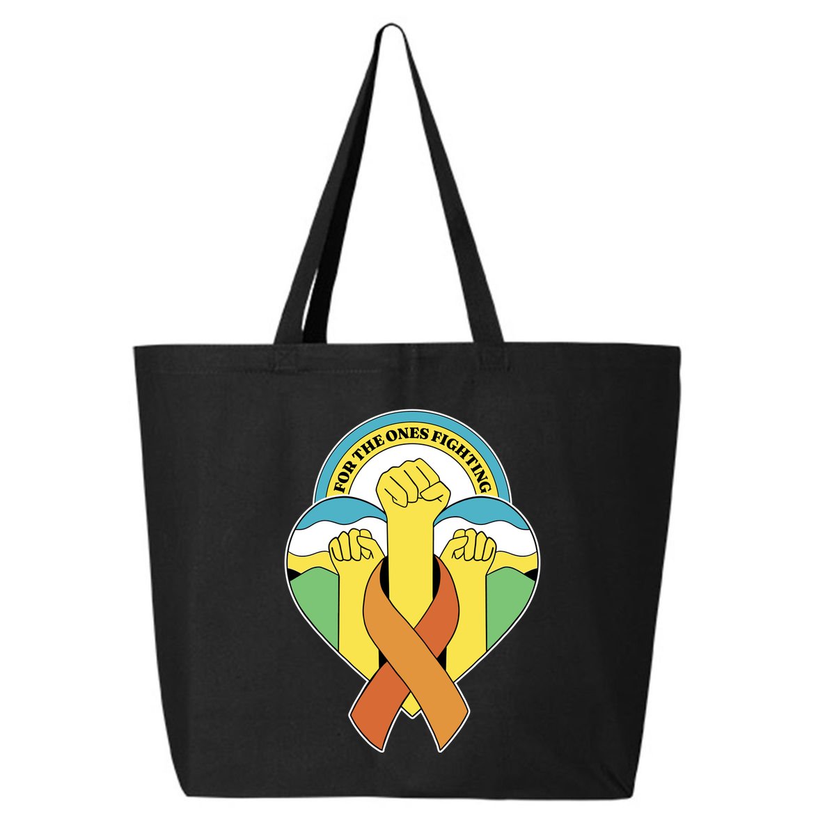 Leukemia Awareness For The Ones Fighting 25L Jumbo Tote