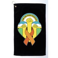 Leukemia Awareness For The Ones Fighting Golf Towel