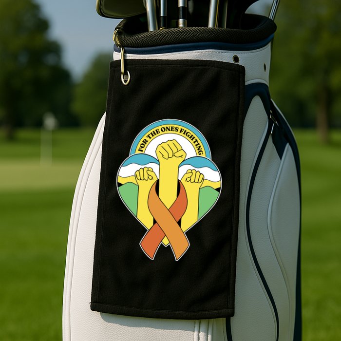 Leukemia Awareness For The Ones Fighting Golf Towel
