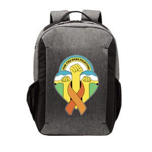 Leukemia Awareness For The Ones Fighting Vector Backpack