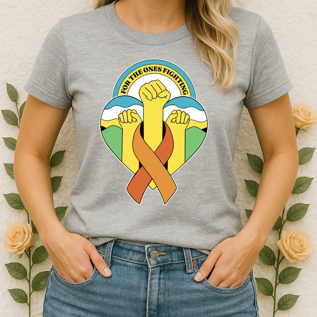 Leukemia Awareness For The Ones Fighting Womens T-Shirt