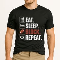 Lineman Art For Football Player Offensive Lineman Performance Shirt