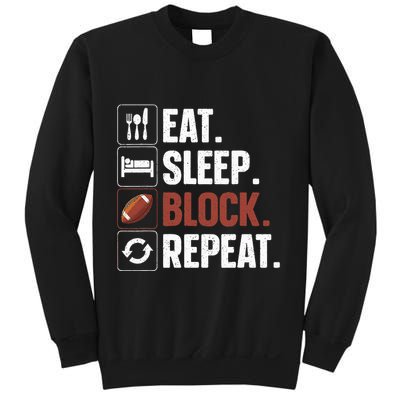 Lineman Art For Football Player Offensive Lineman Sweatshirt