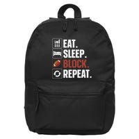 Lineman Art For Football Player Offensive Lineman 16 in Basic Backpack