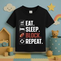 Lineman Art For Football Player Offensive Lineman Toddler T-Shirt