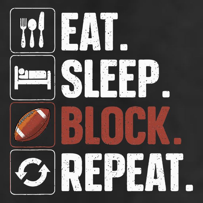 Lineman Art For Football Player Offensive Lineman Microfiber Hand Towel