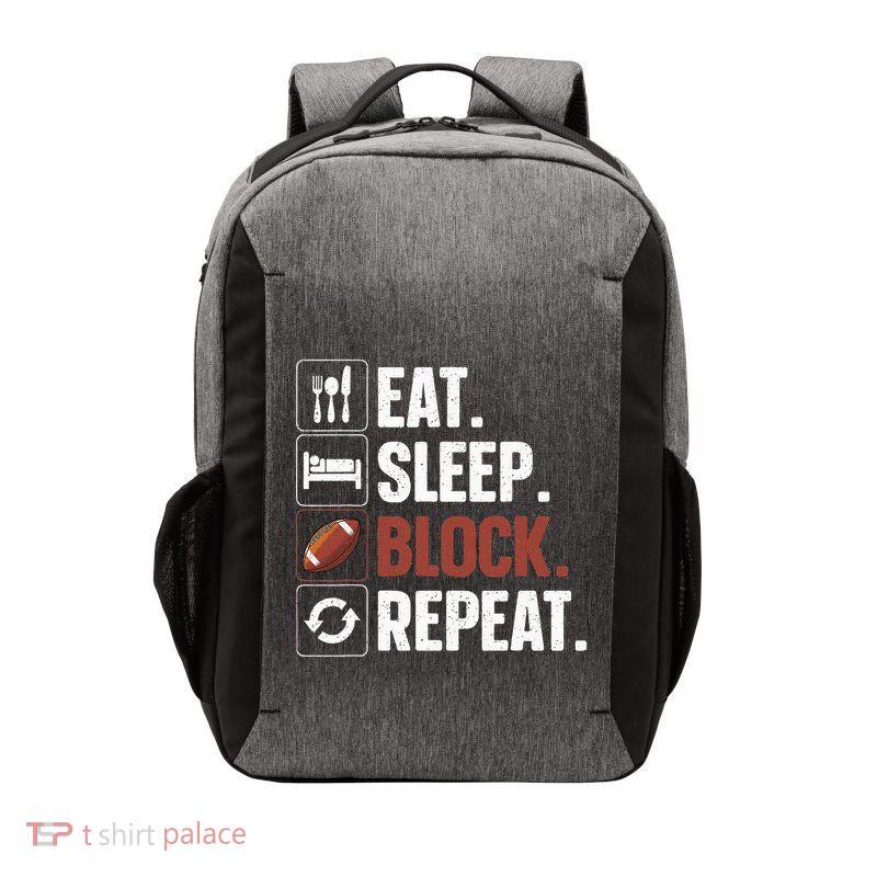Lineman Art For Football Player Offensive Lineman Vector Backpack