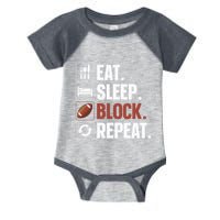 Lineman Art For Football Player Offensive Lineman Infant Baby Jersey Bodysuit