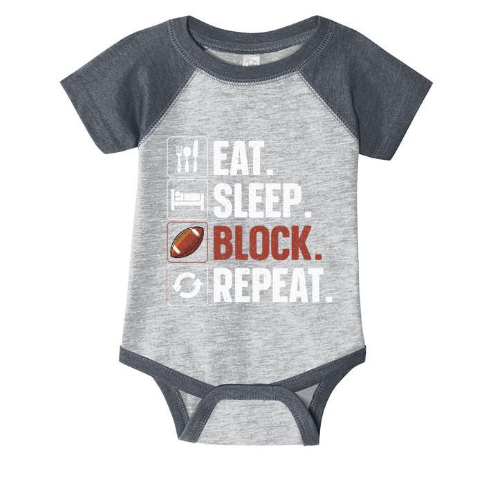Lineman Art For Football Player Offensive Lineman Infant Baby Jersey Bodysuit