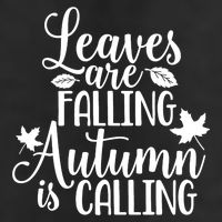 Leaves Are Falling Autumn Is Calling Garment-Dyed Fleece Hoodie