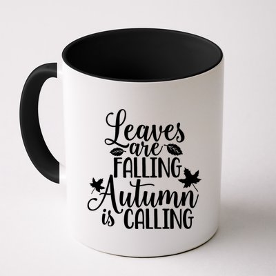 Leaves Are Falling Autumn Is Calling Mug
