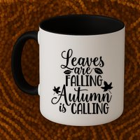 Leaves Are Falling Autumn Is Calling Mug
