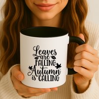 Leaves Are Falling Autumn Is Calling Mug