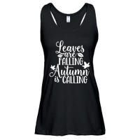 Leaves Are Falling Autumn Is Calling Ladies Essential Flowy Tank