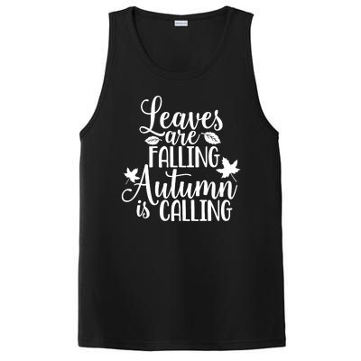 Leaves Are Falling Autumn Is Calling PosiCharge Competitor Tank