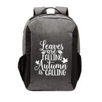 Leaves Are Falling Autumn Is Calling Vector Backpack