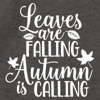 Leaves Are Falling Autumn Is Calling Vector Backpack