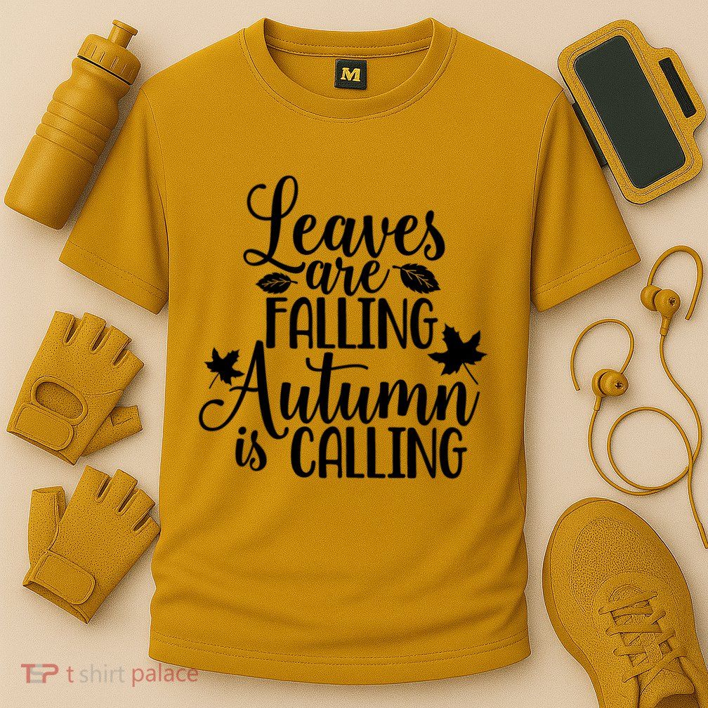 Leaves Are Falling Autumn Is Calling Performance Shirt