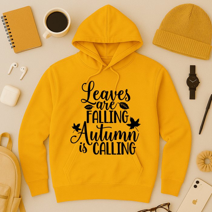 Leaves Are Falling Autumn Is Calling Hoodie