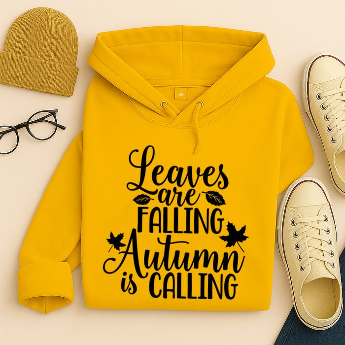 Leaves Are Falling Autumn Is Calling Hoodie