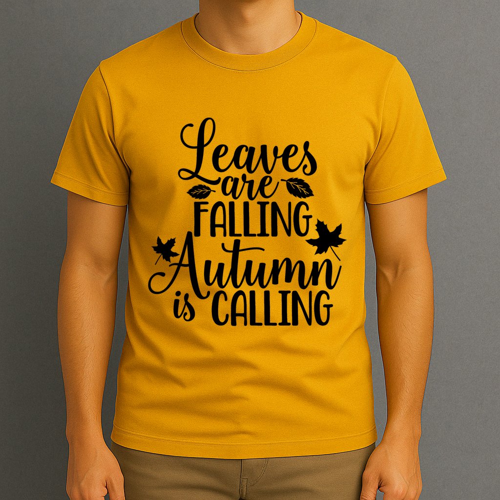 Leaves Are Falling Autumn Is Calling T-Shirt