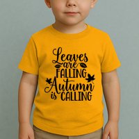 Leaves Are Falling Autumn Is Calling Toddler T-Shirt