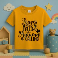 Leaves Are Falling Autumn Is Calling Toddler T-Shirt