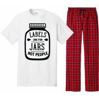 Labels Are For Jars Not People Pajama Set