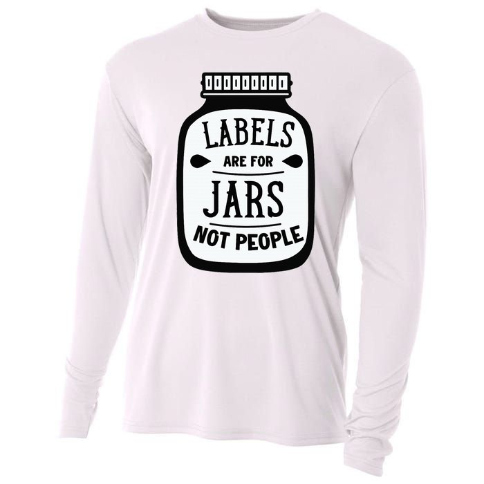 Labels Are For Jars Not People Cooling Performance Long Sleeve Crew