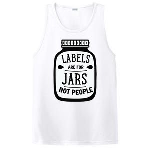 Labels Are For Jars Not People PosiCharge Competitor Tank