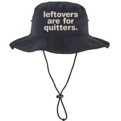 Leftovers Are For Quitters Thanksgiving Dinner Funny Legacy Cool Fit Booney Bucket Hat