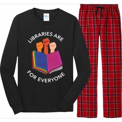 Libraries Are For Everyone Long Sleeve Pajama Set