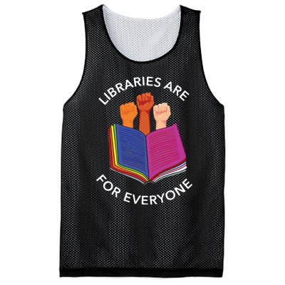 Libraries Are For Everyone Mesh Reversible Basketball Jersey Tank