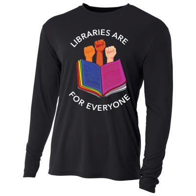 Libraries Are For Everyone Cooling Performance Long Sleeve Crew