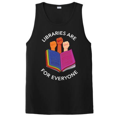 Libraries Are For Everyone PosiCharge Competitor Tank