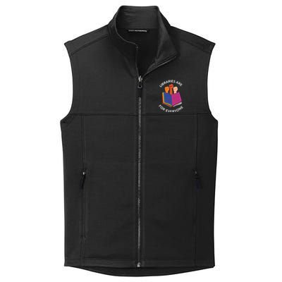 Libraries Are For Everyone Collective Smooth Fleece Vest