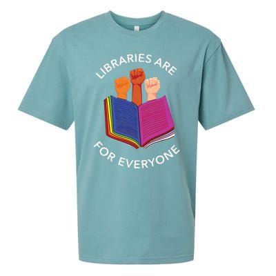 Libraries Are For Everyone Sueded Cloud Jersey T-Shirt