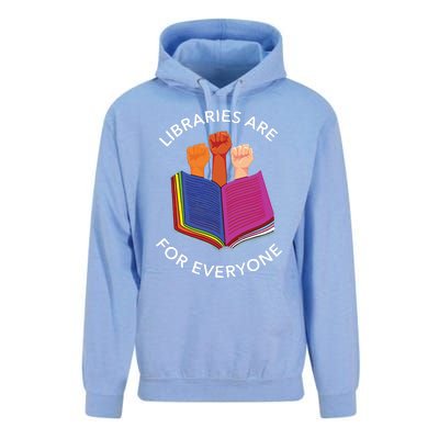 Libraries Are For Everyone Unisex Surf Hoodie