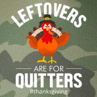 Leftovers Are For The Quitters Legacy Tie Dye Trucker Hat
