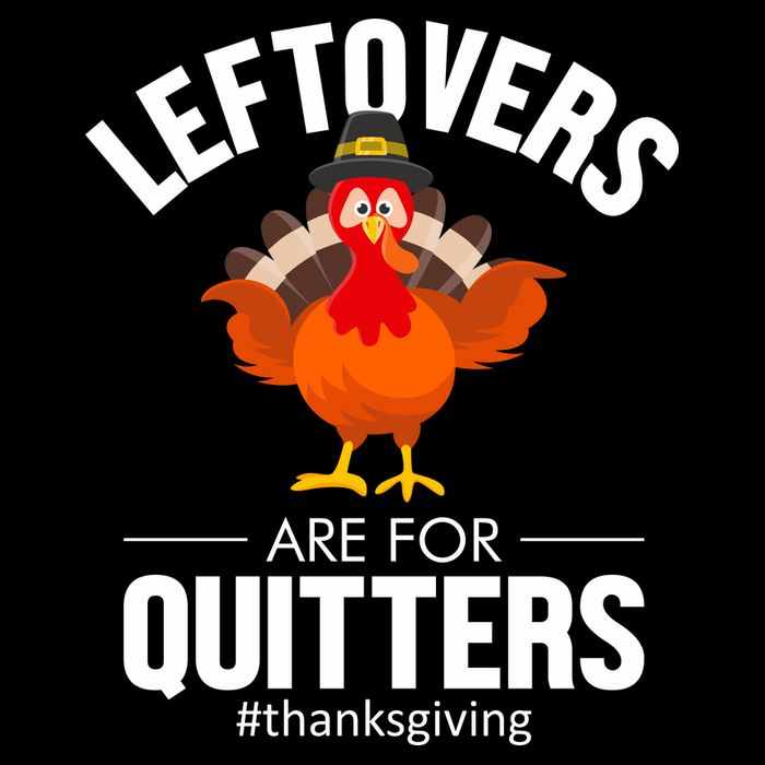 Leftovers Are For The Quitters Drawstring Bag