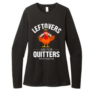 Leftovers Are For The Quitters Womens CVC Long Sleeve Shirt