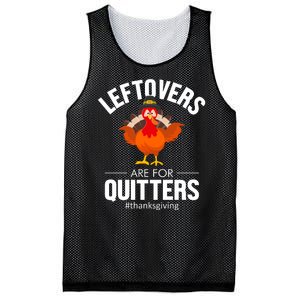 Leftovers Are For The Quitters Mesh Reversible Basketball Jersey Tank