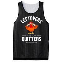 Leftovers Are For The Quitters Mesh Reversible Basketball Jersey Tank