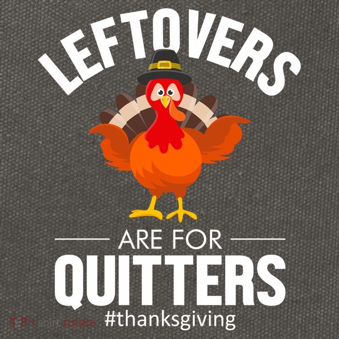 Leftovers Are For The Quitters Cotton Canvas Backpack