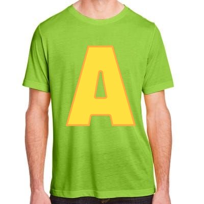 Letter A Funny Chipmunk Group Matching Halloween Costume Adult ChromaSoft Performance T-Shirt