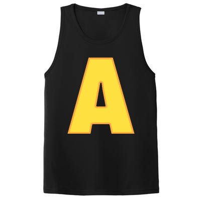 Letter A Funny Chipmunk Group Matching Halloween Costume PosiCharge Competitor Tank